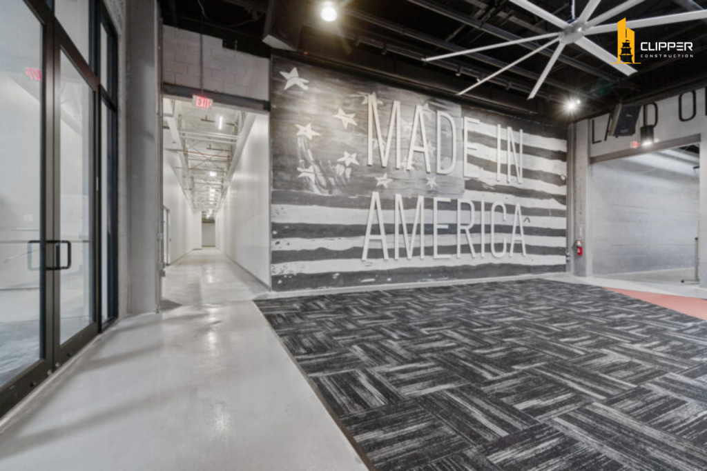 Clipper Construction Completes City Garage Amenity Space