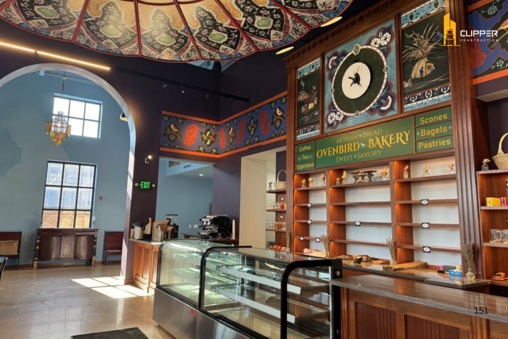 Clipper Construction Completes Ovenbird Bakery